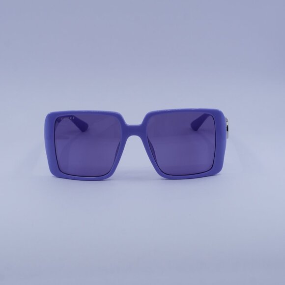 Gucci GG1692SA 004 Sunglasses Violet Square Frame, Violet Lenses main image 8